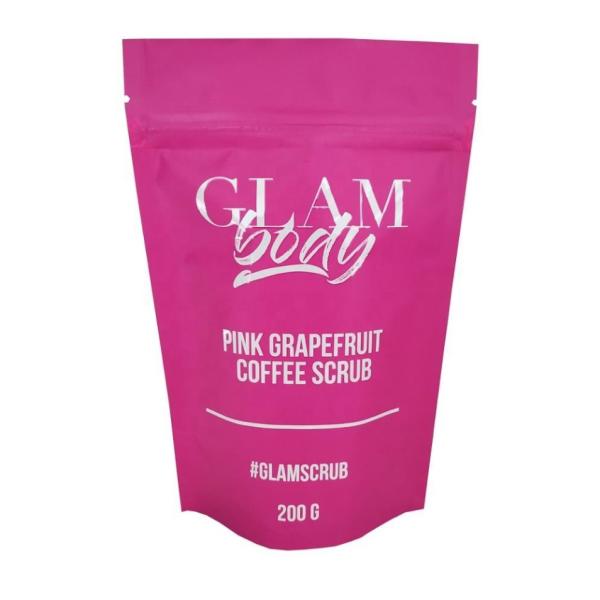 Customized Printed Aluminum Foil Bath Salt Spice Coffee Food Packaging Zipper Lock Bag Plastic Polyester Film Soap Bag