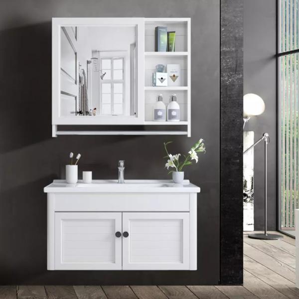 Eco Aluminum Vanity Washbasin Cabinet Designs countertop Dining Basin Cabinet
