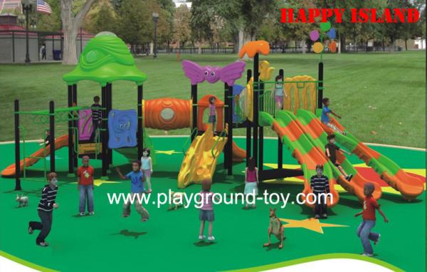 Kids Outdoor Playground Equipment For Amusement Park 1220 x 780 x 460