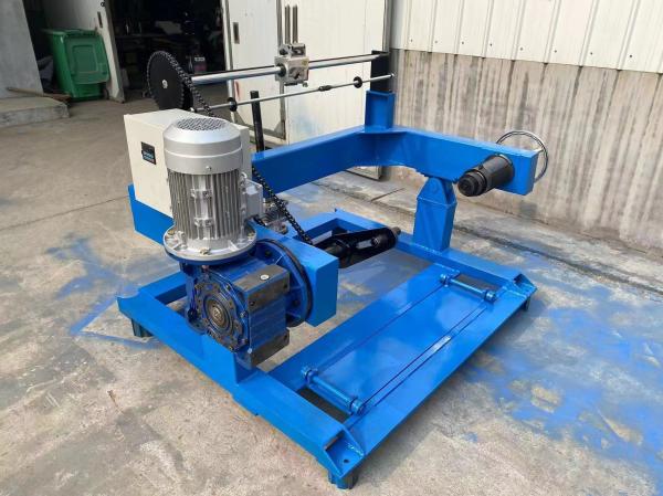 Φ800mm Bearing NSK Magnetic Powder Pay Off Stand Shaftless Type