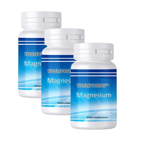 Certified Non GMO Magnesium Supplement Capsules For A Healthier Life Dietary Supplement Natural Health Beauty Pills