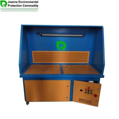 Fire Resistant Extraction Table Industrial Downdraft Table For Metal Polishing Cutting Dust Control