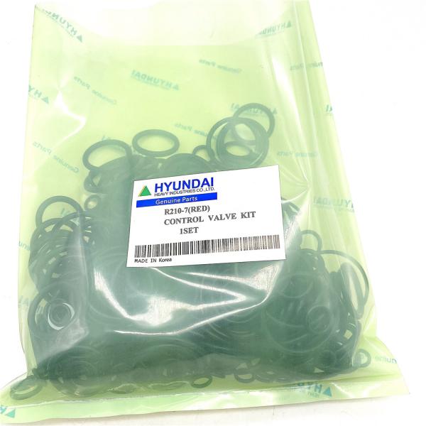 Red Valve Hydraulic Valve O Rings R210-7 Standard Size 90-95 Shore A