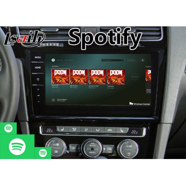 Навигация GPS автомобиля андроида 9,0 для гольфа Skoda Фольксваген, интерфейса мультимедиа видео-