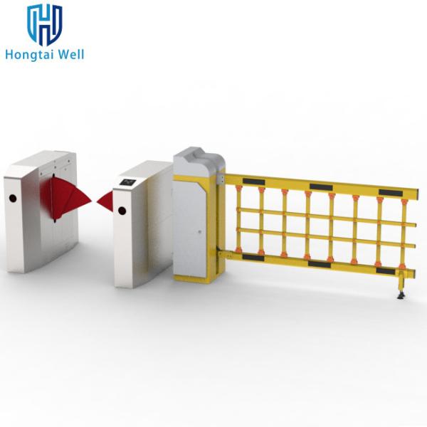 Torniquete do reconhecimento de cara do torniquete RS232 RS485 IP45 do QR Code de AC230V