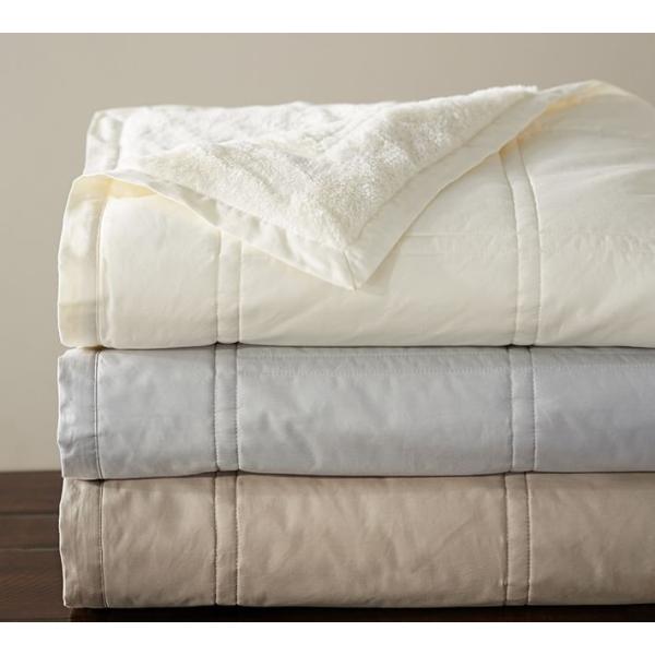 Pure Cotton Sateen Quilted Multiple Colors Luxury Oversized Couch Throw Blanket