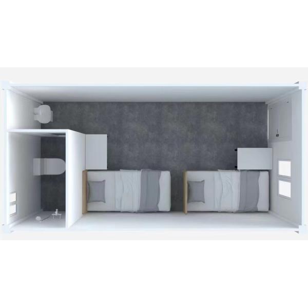 Customization Luxury 20ft Foldable Container House Prefab Capsule Houses Prefabricated Homes Modern Ready to Ship