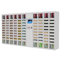 Máquina de paquetería con pantalla táctil para librería de librerías de autoservicio