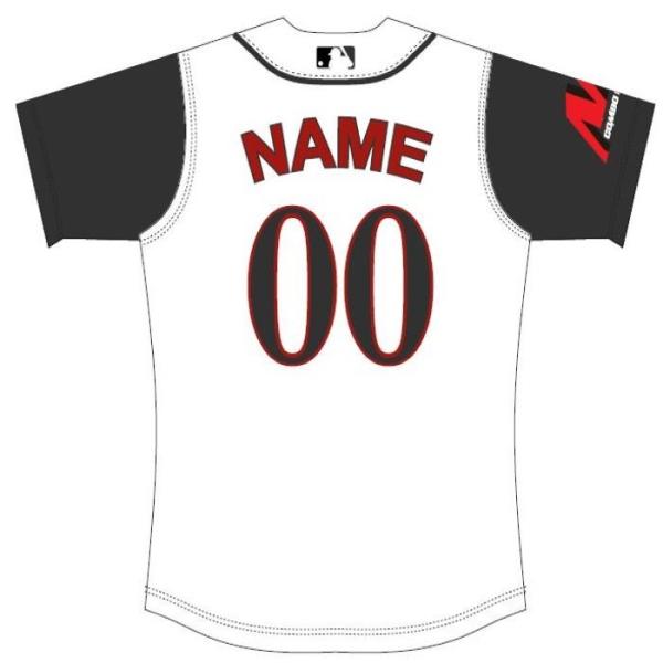 300gsm Custom Softball Jerseys , Sublimation Printing College Baseball Uniforms