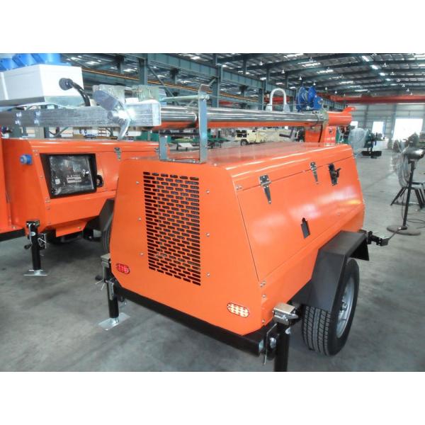 Мобильный генератор молчаливые 4 Кубота Генсет башни освещения дизельный * 1000В рангоут лампы 9м