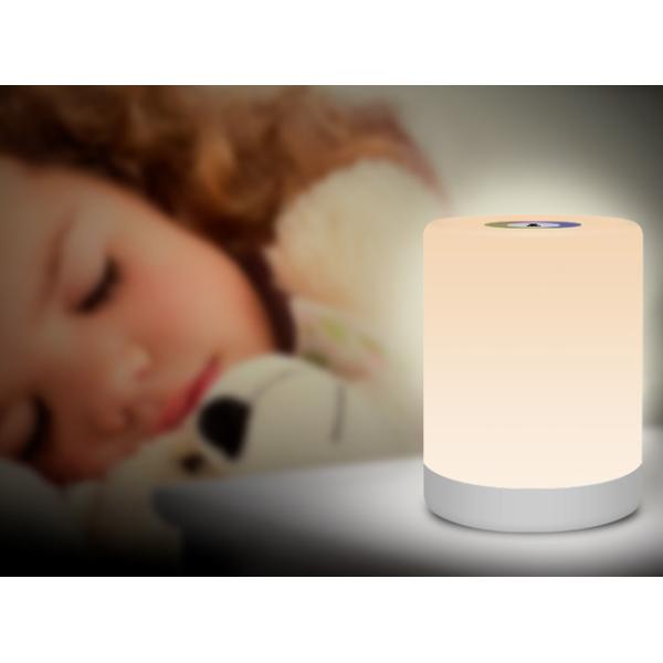 Portable Color Changing LED Night Lamp ABS Material With Handle DC 5V Lightweight