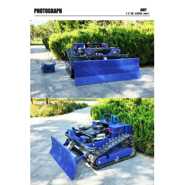 Factory Direct Sales Industrial Grade Cordless Track Width 150mm Snow Shovel Compatible Professional Lawn Mower for Lawn Estates