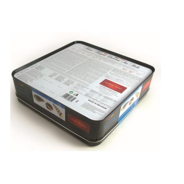 Recycled Material Valentine Gift Chocolate Tin Box / Rectangle Biscuit Candy Tin Box