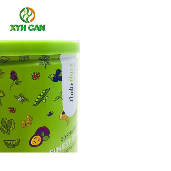 Milk Powder Tin Can Beautiful Elegant Metal Packaging for Protein powder