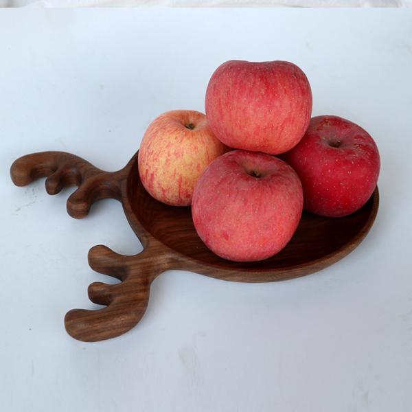 BPA Free Wood Salad Serving Set Handmade Decoration SGS Certificate