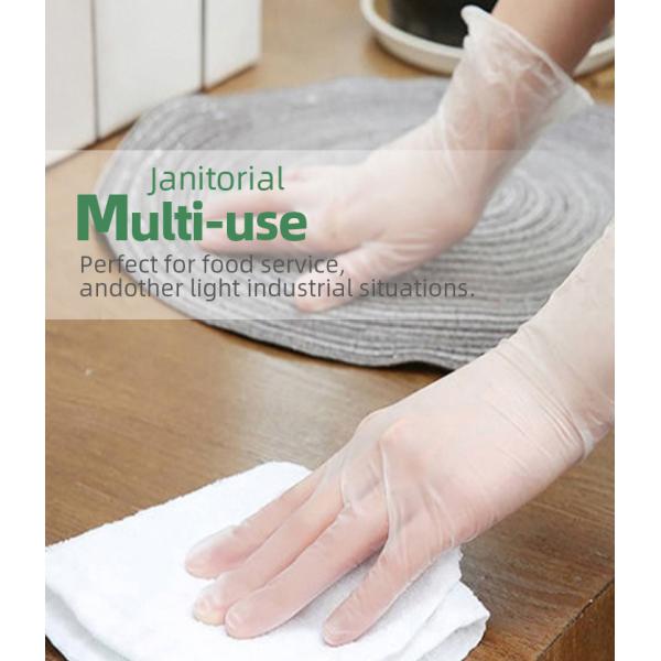 Латекса ранга экзамена нитрила руки цены по прейскуранту завода-изготовителя половина покрытого устранимого напудрила перчатку винила ясной коробки белую голубую