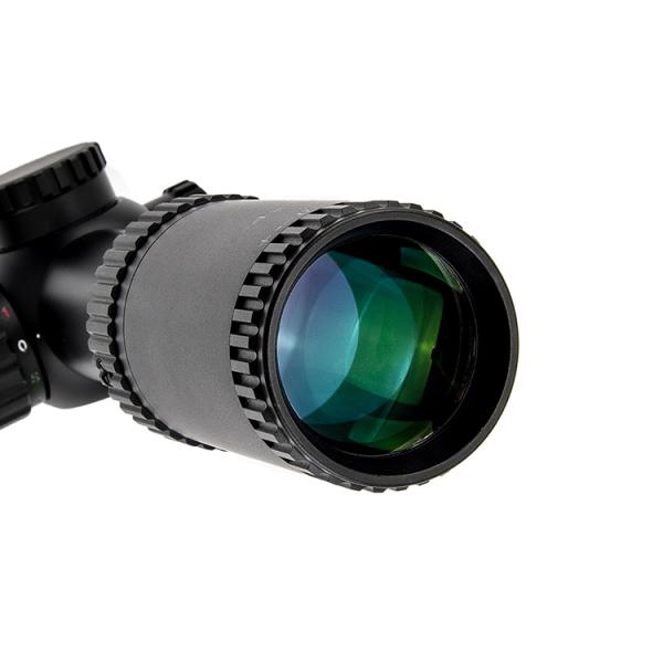 1-4x24 Illuminated Tactical 30mm Tube Glass Reticle Scope with Maximum Output Power 0