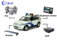 4G caméra de montage rapide du véhicule PTZ One Channel NVR avec le moniteur de clavier