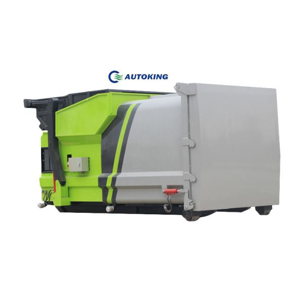 China Hydraulic Roll Off Hook Lift Garbage Truck 6cmb Swing Arm Garbage Truck Refuse Moving Station For Sale