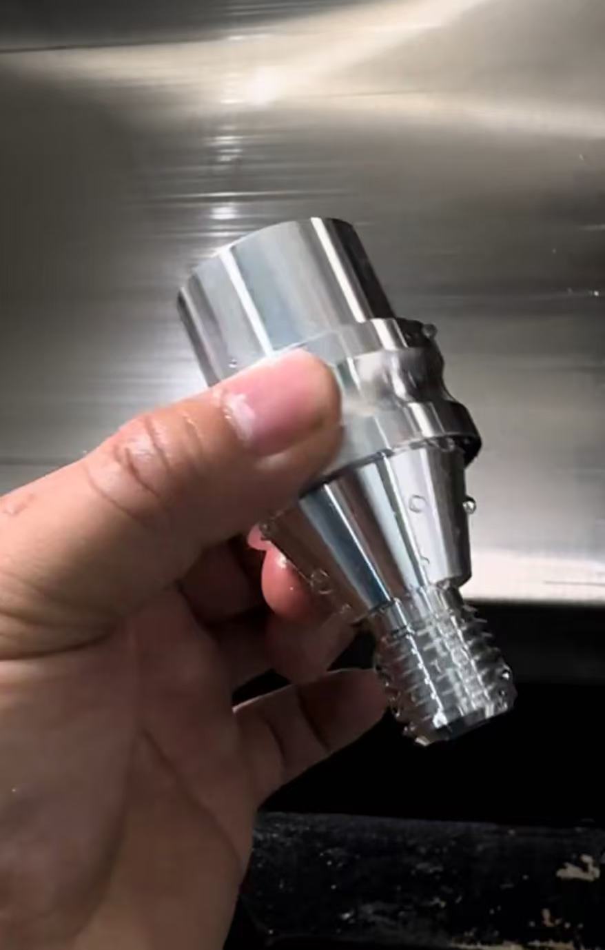 Turn-mill composite part machining