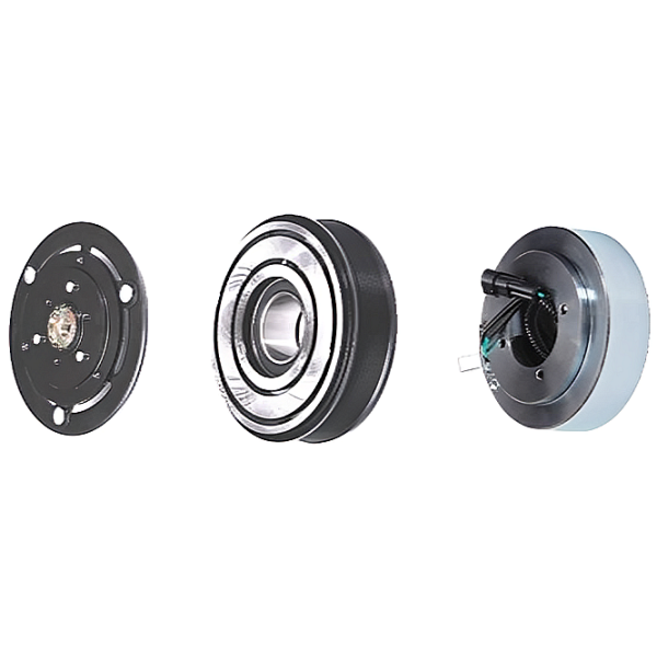 New KPL AC Compressor Electric Magnetic Clutch for Bus for TM43 8PK 24V Coil Hub Pulley Auto AC Parts 156mm