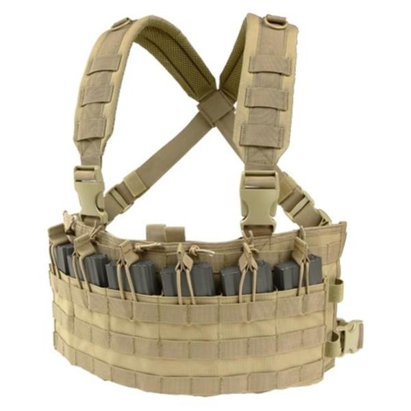 Camouflage Airsoft Cross Tactical Chest Rigs And Vests Customized