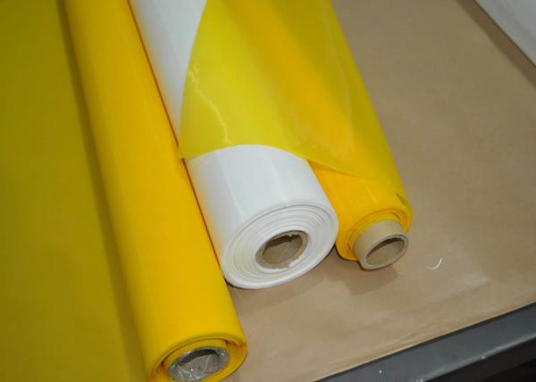 Low Elasticity Monofilament Screen Printing Mesh / Monofilament Polyester Screens