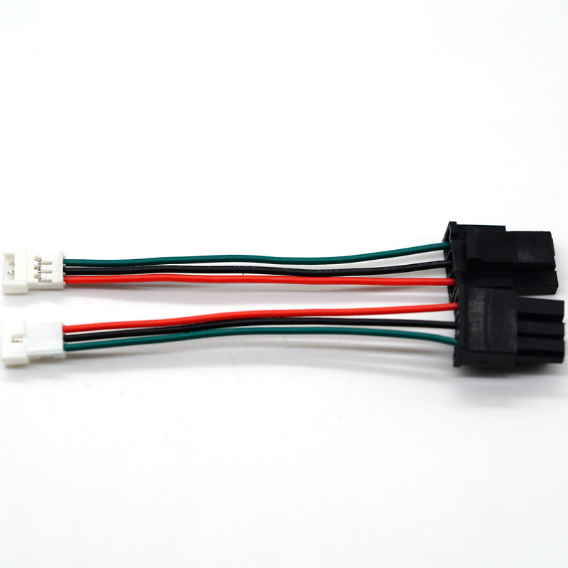 Мужчина проводки провода соединителя jst Molex 3.0mm к женской штепсельной вилке для компьютера