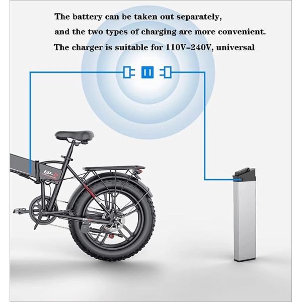 LiMn2O4 48v Electric Bicycle Battery 800 To 1000 Times OEM ODM