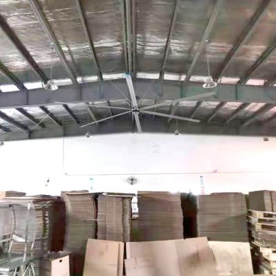 7300mm / 24ft Industrial Ceiling Fan For 1400m2 Spaces 55r/Min Rotation Speed