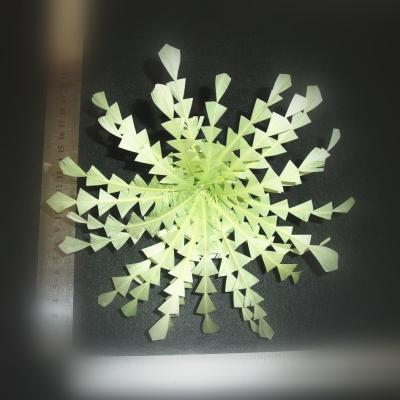 20*30 cm Montador de flores de ganso com fio Acessório com pena de galinha