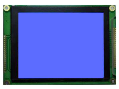 Módulo gráfico da exposição do LCD, módulo do LCD da ESPIGA dos pontos 320x240, negativo transmissivo azul de STN