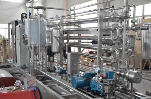 Pineapple Juice / Tea Drink UHT Sterilization Machine SUS304 / SUS316L