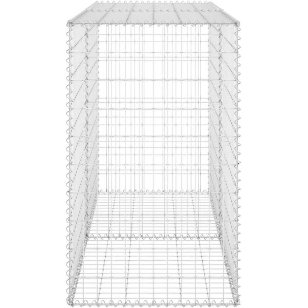 Gabion Mesh Wire Wall Panel, Galvanized Steel Gabion Wall With Covers, Garden Stone Wire Basket Fencing Gabion Mesh Wire Wall with Covers Galvanized Steel Garden Stone Wire Basket Fencing Patio