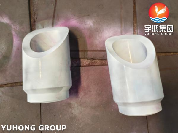 SA350 GR.LF2 CL1 Self Reinforced Nozzle Low Temp Pressure Vessel Parts