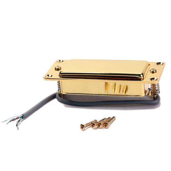 Zinc Alloy Mini Humbucker Pickups Kit Double Coil 7.5k Resistance