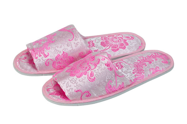 terry cloth hotel slipper