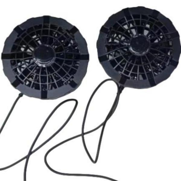 Outdoor Cooling Vest Fan Wearable Fan Cooling Vest 5V 7.4V 12V