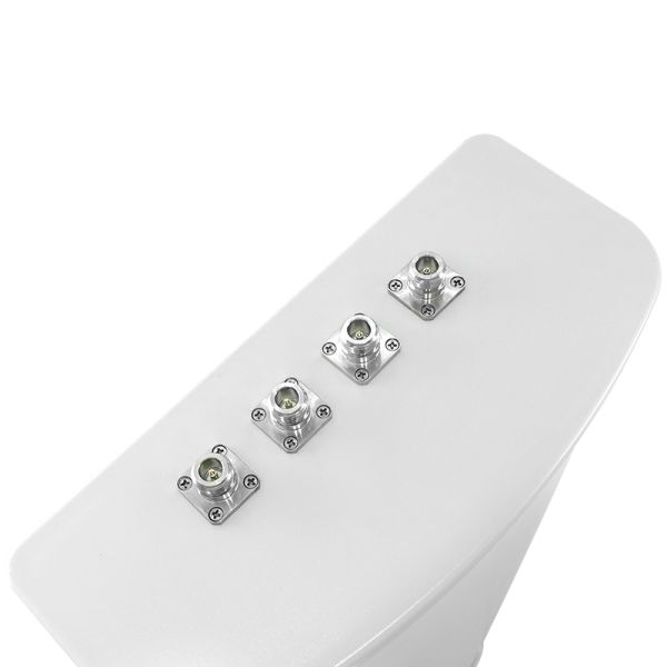 PVC sector antennas 4 band 900mhz 1.2GHz, 2.4GHz, 5.8GHz for outdoor communication base stations.