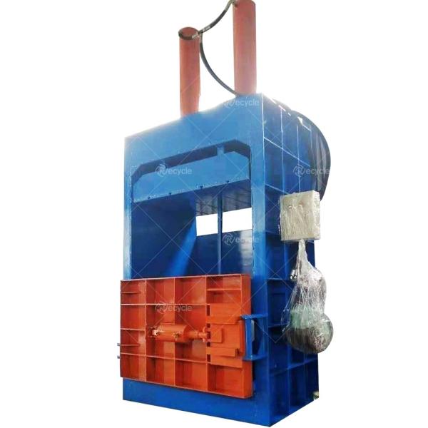 Cardboard Bottle Metal Scrap Carton Compress Baler Machine Waste Paper Plastic Baling Equipment