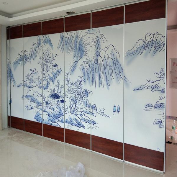 Acoustic Movable Room Divider Folding Partition Walls For Hotel , Meeting Room