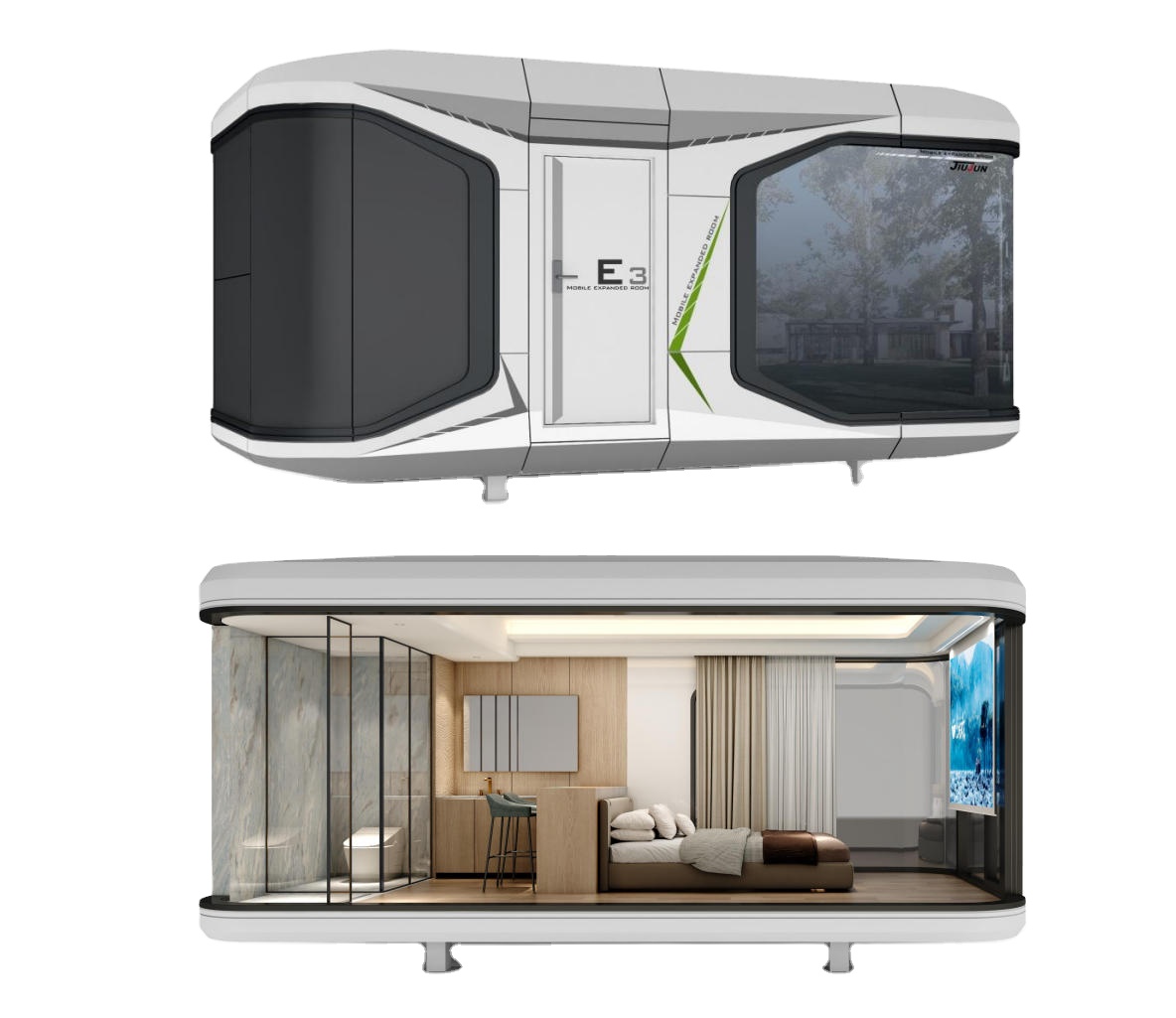 The Best-selling Space Capsule Prefabricated Modern Container Space Capsule House, Space Capsule Mobile House.
