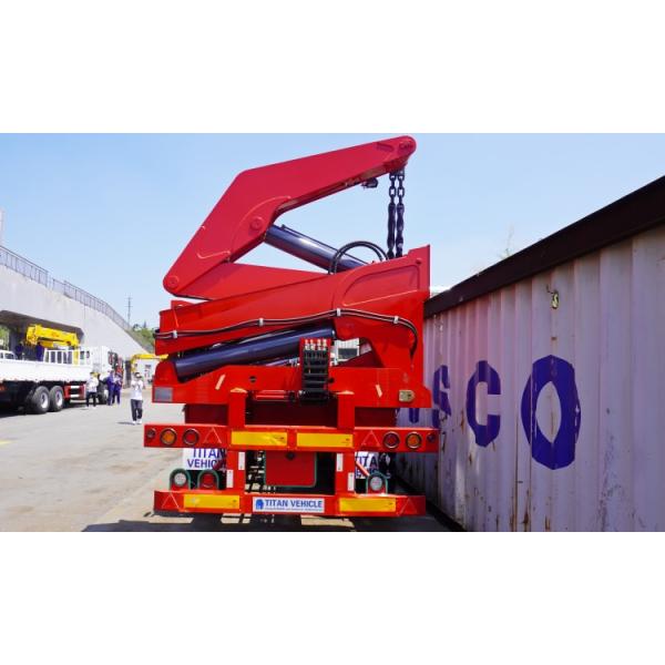 37 to 40 tone 40foot Side Lifter Truck Trailer Near Me 20Ft Container Side Loader Truck Trailer for Sale