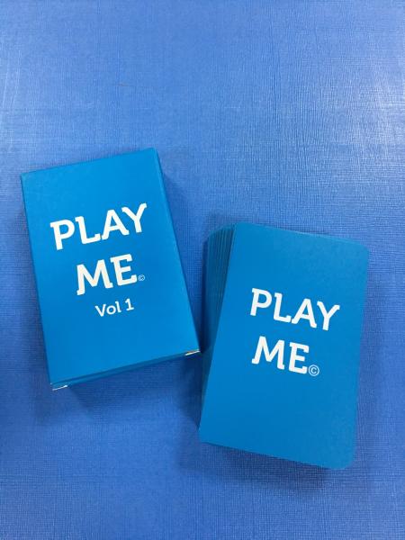 Full Color Custom Printable Cards Educational Playing With Wooden Tin Box
