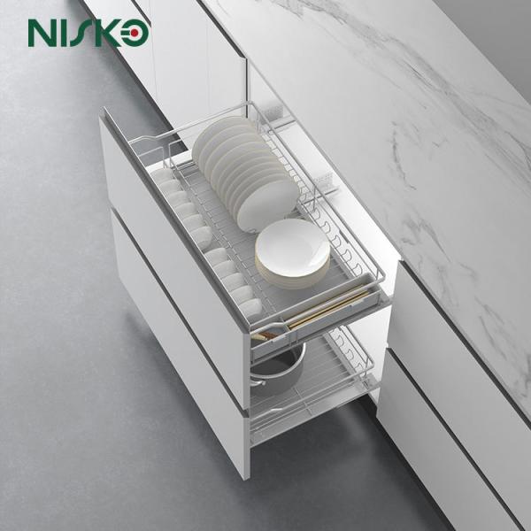 Multipurpose Cisterna de cocina de extracción Plato organizador cajón cubierta de utensilios bandeja
