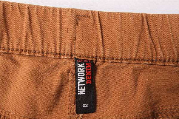Casual Cuffed Hem Ladies Chino Pants 	98% Cotton 2% Elastane