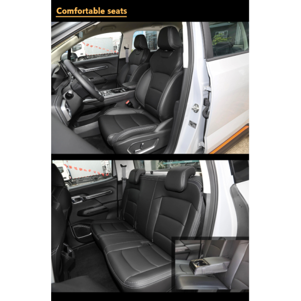 Hot Selling 2023 for RD6 550KM 200kW 86kWh Pure Electric New Energy Pickup Truck in Stock