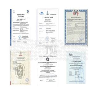 Shanghai Qilong High Pressure Container Co., Ltd. Certifications