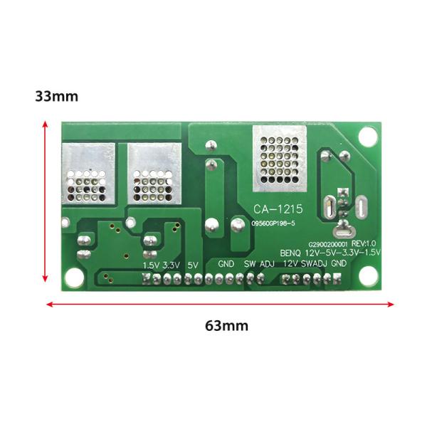 Reparação de painéis de conversão de corrente contínua LCD ICs Produto 12V a 5V a 3.3V a 1.5V conversor de tensão