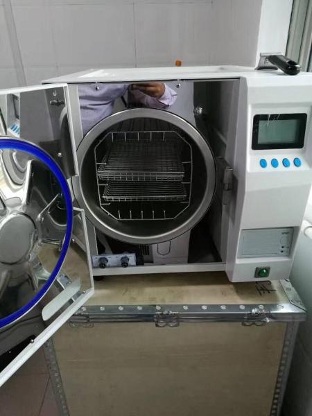 24L B Class Pre Vacuum Cycle Autoclave Built In Printer Triple Pulsating